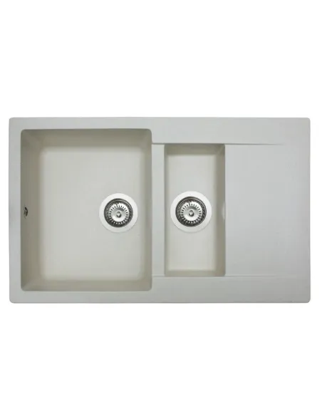 Мойка кухонная каменная прямоугольная Miraggio La Pas Jasmine,786x489x203 мм - 6