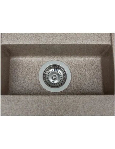 Мойка кухонная каменная прямоугольная Miraggio La Pas Terra, 786x489x203 мм - 2