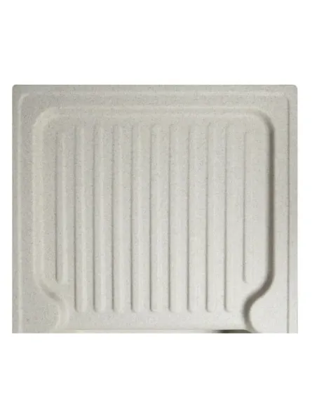 Мойка кухонная каменная прямоугольная Miraggio Orlean Sand, 861х496x220 мм - 2