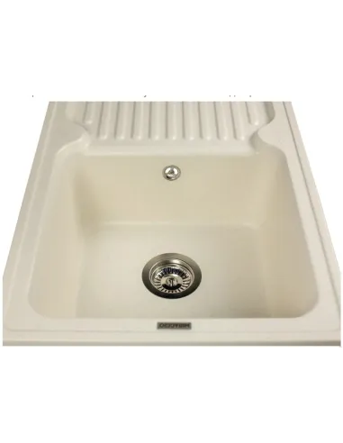 Мойка кухонная каменная прямоугольная Miraggio Orlean Jasmine, 861х496x220 мм - 1