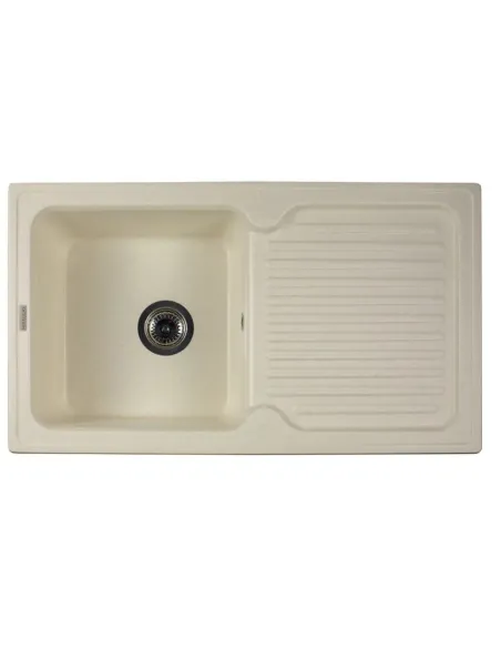 Мойка кухонная каменная прямоугольная Miraggio Orlean Jasmine, 861х496x220 мм - 2
