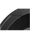 Мойка кухонная каменная круглая Miraggio Tuluza Black, 525х483х204 мм - 5