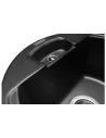 Мийка кухонна кам`яна кругла Miraggio Valencia Black, 446х446х196 мм - 5
