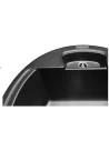 Мийка кухонна кам`яна кругла Miraggio Valencia Black, 446х446х196 мм - 6