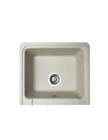 Мойка кухонная каменная прямоугольная Miraggio Versal Sand, 758х462х201 мм - 5