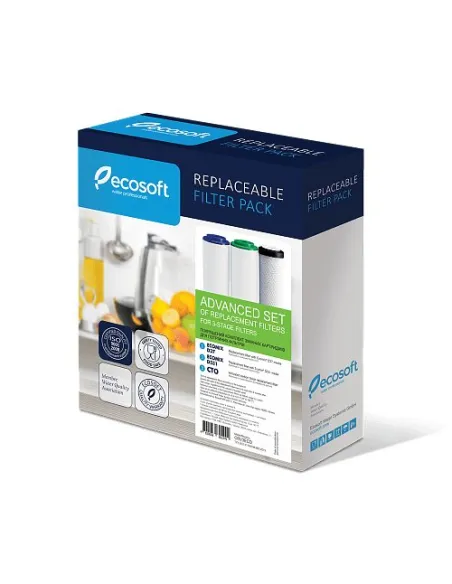 Улучшеный набор картриджей для тройных систем Ecosoft CRV3ECO - 1