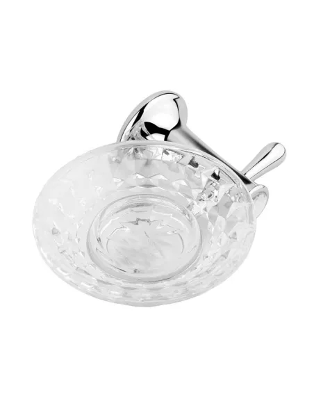 Мильниця Kugu Bavaria 307C латунь, скло, хром - 2