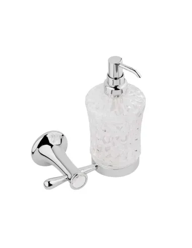 Дозатор для жидкого мыла Kugu Bavaria 314C навесной, хром, латунь - 2