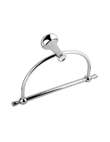 Рушникотримувач Kugu Bavaria 304C кільце, латунь, хром - 3