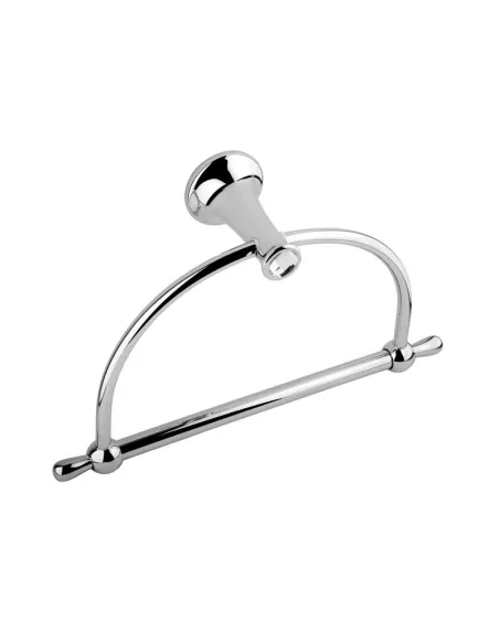 Рушникотримувач Kugu Bavaria 304C кільце, латунь, хром - 3