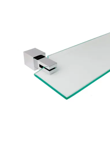 Полка Kugu С5 503 стекло, латунь, хром - 4