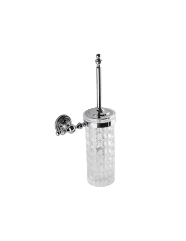 Ёршик для унитаза Kugu Eldorado 805C латунь, стекло, хром - 4