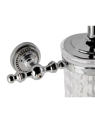 Ёршик для унитаза Kugu Eldorado 805C латунь, стекло, хром - 5