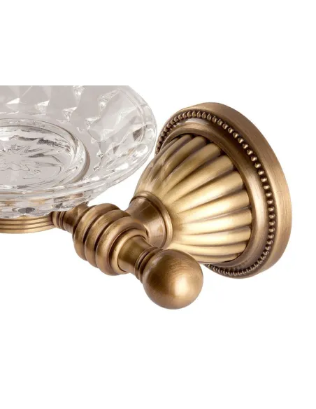 Мыльница Kugu Hestia antique 907A бронза, стекло - 4 Мыльница Kugu Hestia antique 907A бронза, стекло - 4