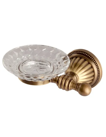 Мыльница Kugu Hestia antique 907A бронза, стекло - 5 Мыльница Kugu Hestia antique 907A бронза, стекло - 5