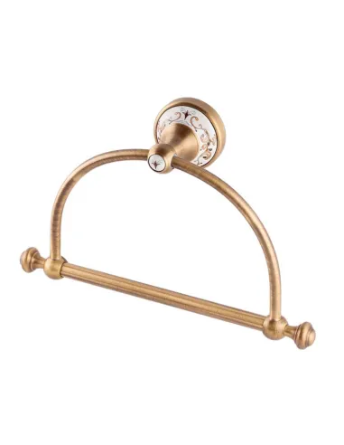 Кільце - Рушникотримач Kugu Medusa 704A бронза - 3