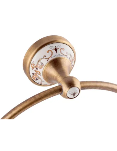 Кільце - Рушникотримач Kugu Medusa 704A бронза - 4