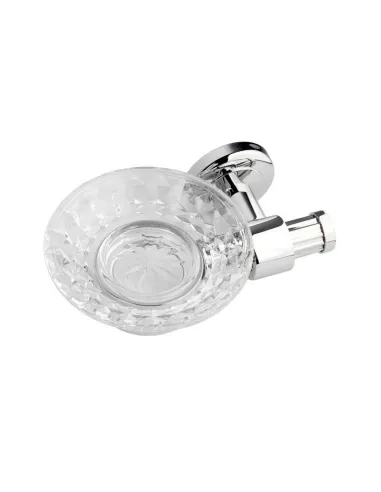 Мыльница Kugu Maximus 607C хром, стекло - 5