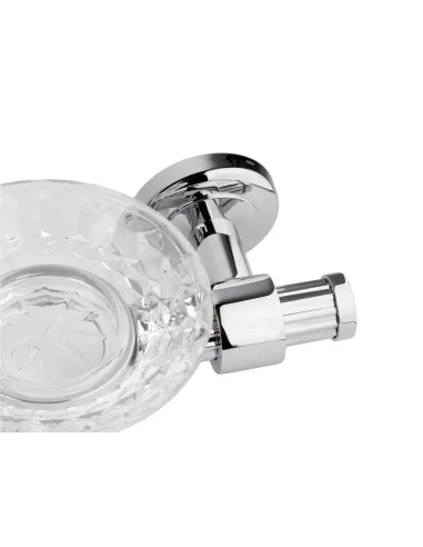 Мыльница Kugu Maximus 607C хром, стекло - 6