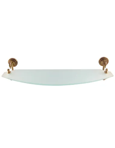 Полка для ванной Kugu Versace Antique 203A бронза, стекло - 2