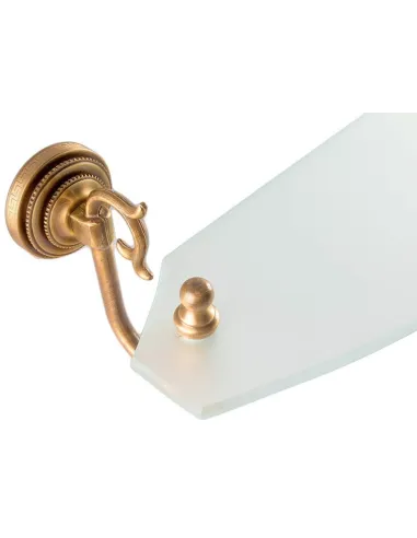 Полка для ванной Kugu Versace Antique 203A бронза, стекло - 5