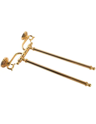 Рушникотримувач Kugu Versace Antique 242G золото - 3