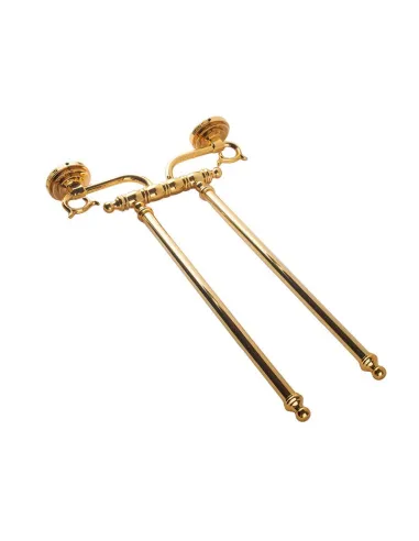 Рушникотримувач Kugu Versace Antique 242G золото - 4