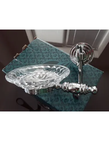 Мильниця Kugu Versace 207C хром, скло - 2