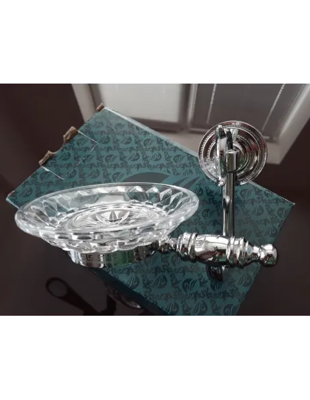 Мильниця Kugu Versace 207C хром, скло - 2