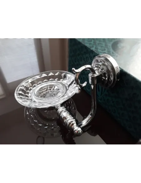 Мильниця Kugu Versace 207C хром, скло - 3