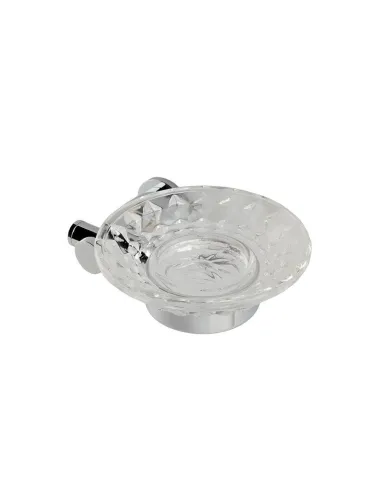 Мильниця Kugu Eva 107 хром, скло - 3