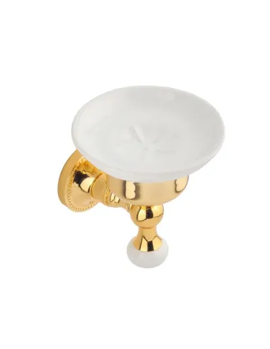 Мыльница Kugu Pan 007G золото, керамика - 4