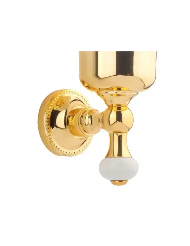 Мыльница Kugu Pan 007G золото, керамика - 5