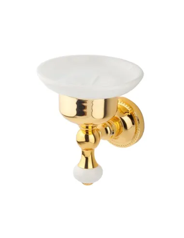 Мыльница Kugu Pan 007G золото, керамика - 6