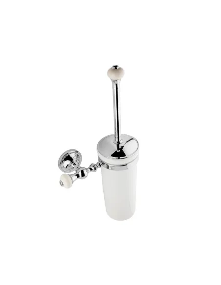 Йоршик для унітазу Kugu Pan 005C хром, кераміка - 3