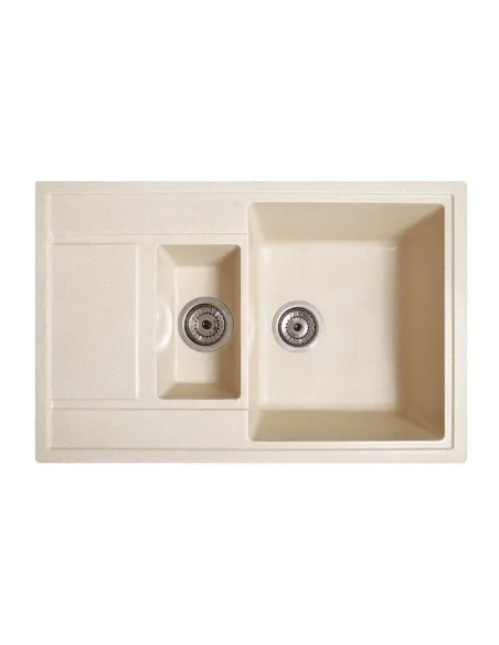 Мийка кухонна кам`яна прямокутна Romzha Jorum 78D Avena 501, 780x500x217 мм - 5