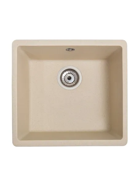Мойка кухонная каменная квадратная Romzha Mira U-400 Avena 501, 440x420x217 мм - 5