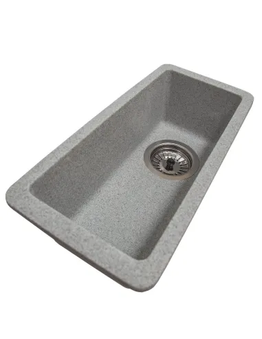 Мойка кухонная каменная прямоугольная Romzha Mira U-160 Seda 601, 200x420x217 мм - 5