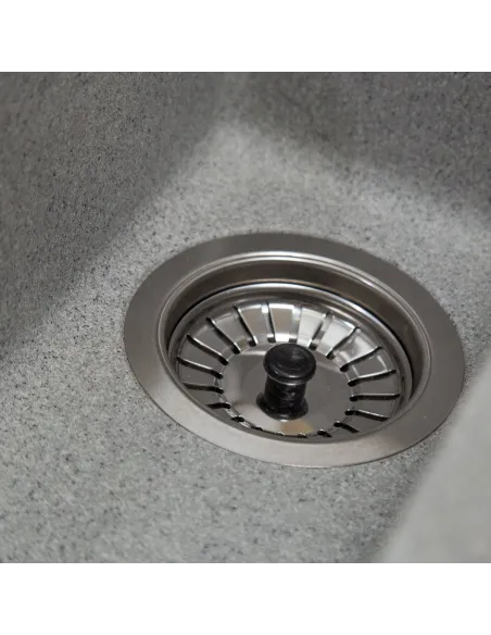 Мойка кухонная каменная прямоугольная Romzha Mira U-160 Seda 601, 200x420x217 мм - 6