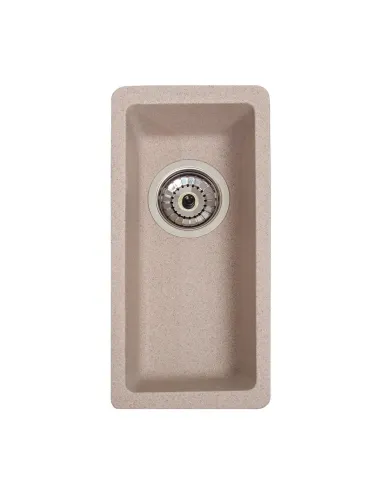 Мойка кухонная каменная прямоугольная Romzha Mira U-160 Bezhvy 401, 200x420x217 мм - 2
