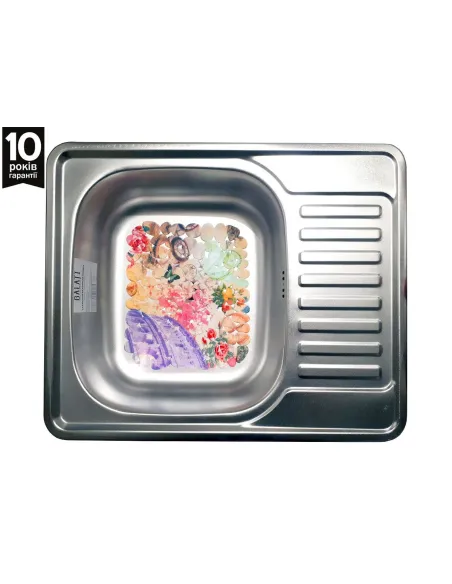 Мийка прямокутна Romzha Sims Eko Satin - 3