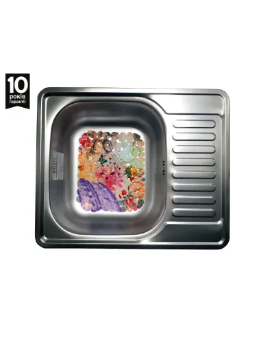 Мойка для кухни из нержавеющей стали прямоугольная Romzha Sims Eko Textura - 3