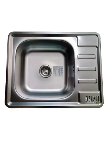 Мийка прямокутна Romzha Douro Satin, нержавіюча сталь - 6