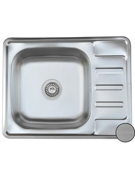 Мойка для кухни из нержавеющей стали прямоугольная Romzha Douro textura - 4