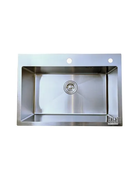 Мойка для кухни из нержавеющей стали прямоугольная Romzha Arta U-600 - 1