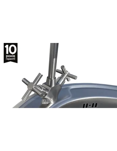 Смеситель для кухни Romzha Mitika, латунь, на гайке - 4