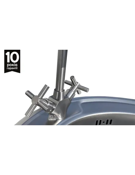 Смеситель для кухни Romzha Mitika, латунь, на гайке - 4