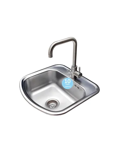 Смеситель для кухни Romzha Marian U, латунь, на гайке - 5