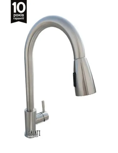 Смеситель для кухни Romzha Marian D, с выдвижным изливом - 3