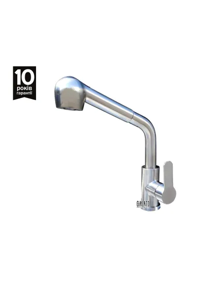 Змішувач для кухні Romzha Lusian D, з висувним виливом - 1